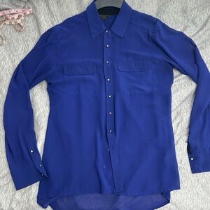 Guess sheer button down